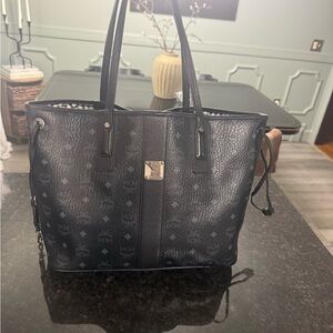 MCM Black Liz Tote Bag